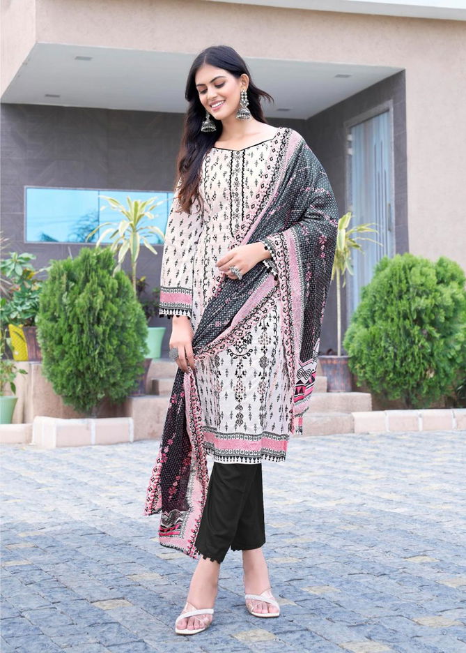 Bin Saeed Vol 6 By Majesty Lawn Cotton Pakistani Suits Wholesale Shop In Surat